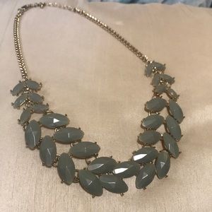 Moss green necklace